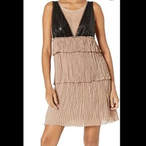NWT BCBGMaxazria Averil Crinkle dress in size small
